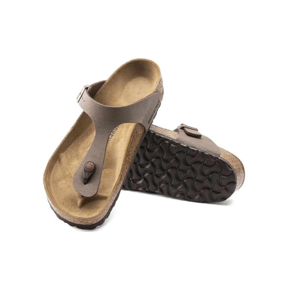 Birkenstock Gizeh Women’s Sandal – Mocha Birkibuc Thong 43751
