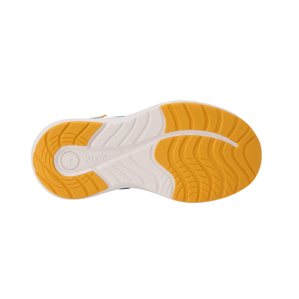 Kizik Kids Athens 2 Hands-Free Sneaker - Super Sonic/Naval Academy