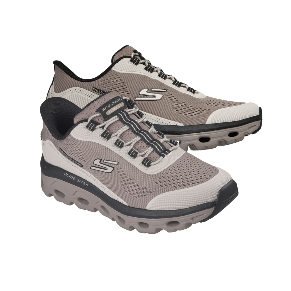 Skechers Men's Slip-Ins: Glide-Step Sole - Glover Peak Natural / Black