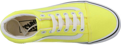 Vans Old Skool VN0A4U3BWT Men's Athletic Sneaker Lemon Tonic True White