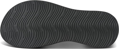 REEF Men's Cushion Phantom 2.0 Ultra Soft Arch Support Sandal - Black