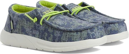 Reef Kids Cushion Coast Night Vision Slip On Sneakers Lightweight Comfortable NWB