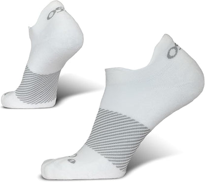 OS1st Wicked Comfort No Show Socks with light compression for maximum cushion