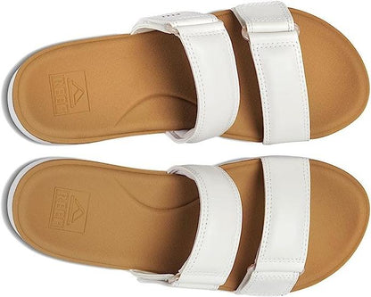 Reef Women's Cushion Cloud ROA Waterproof Sandal – White/Tan CJ0240