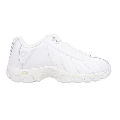 K-Swiss Women’s ST329 CMF Tennis Sneakers 93991-155 White/Silver