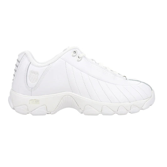 K-Swiss Women’s ST329 CMF Tennis Sneakers 93991-155 White/Silver