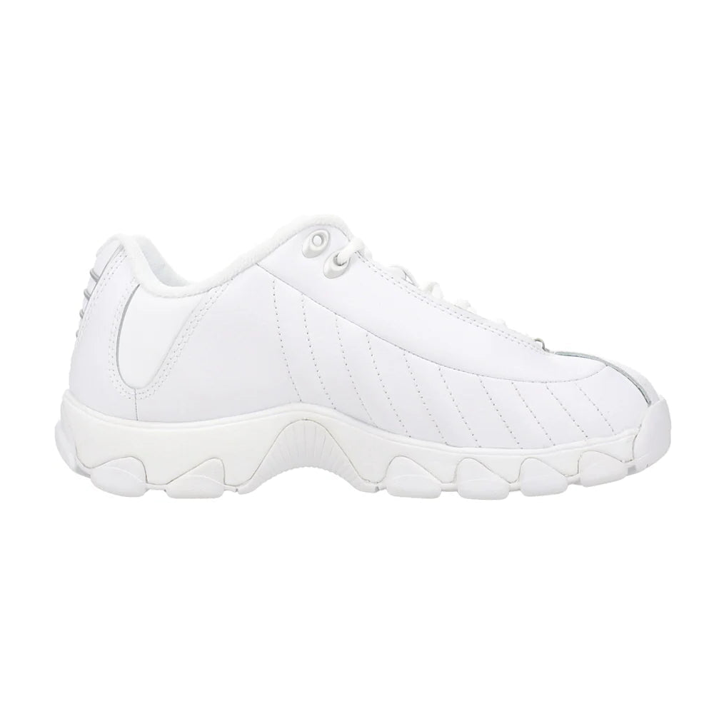 K-Swiss Women’s ST329 CMF Tennis Sneakers 93991-155 White/Silver