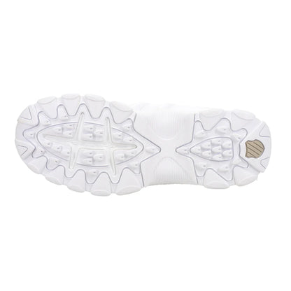 K-Swiss Women’s ST329 CMF Tennis Sneakers 93991-155 White/Silver