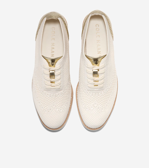 Cole Haan Women's Grand City Platform Stitchlite Oxford Sneaker - Med