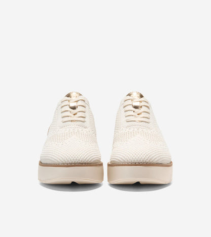 Cole Haan Women's Grand City Platform Stitchlite Oxford Sneaker - Med