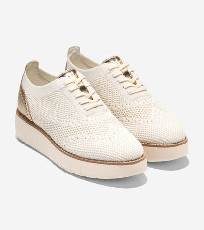 Cole Haan Women's Grand City Platform Stitchlite Oxford Sneaker - Med