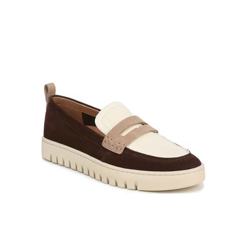 Women's Vionic Uptown Loafers Swiss Chocolate Suede
