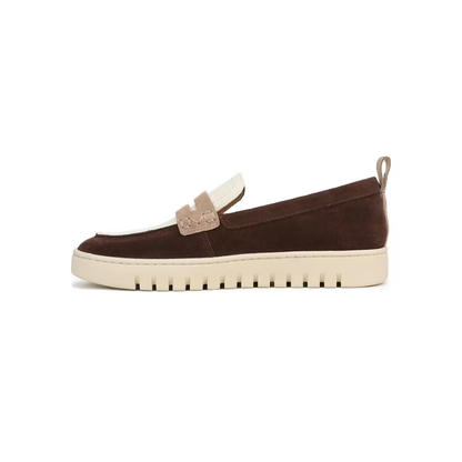 Women's Vionic Uptown Loafers Swiss Chocolate Suede