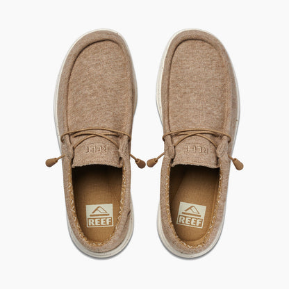 REEF Men's Cushion Coast Memory Foam Slip-On Shoe – Tan CI7015