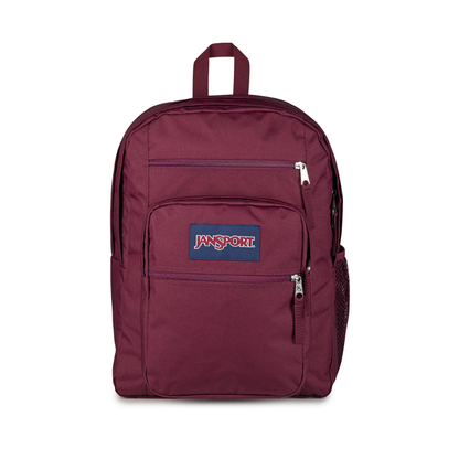 JanSport Big Student Laptop Backpack with 2 Compartments - Red Lacquer