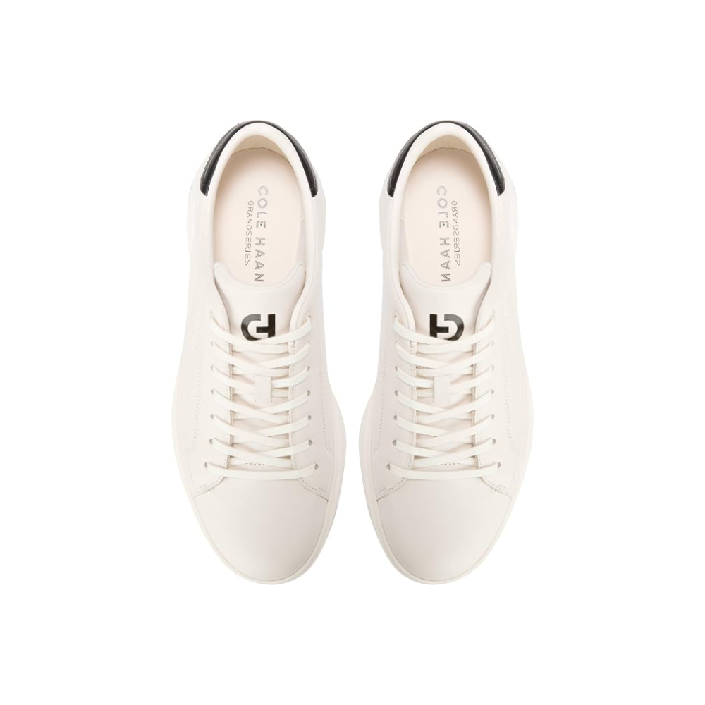 Cole Haan Men's Grandpro 2.0 Casual Tennis Sneaker Ivory Black