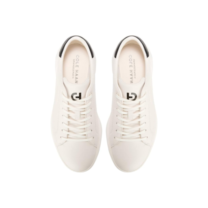 Cole Haan Men's Grandpro 2.0 Casual Tennis Sneaker Ivory Black