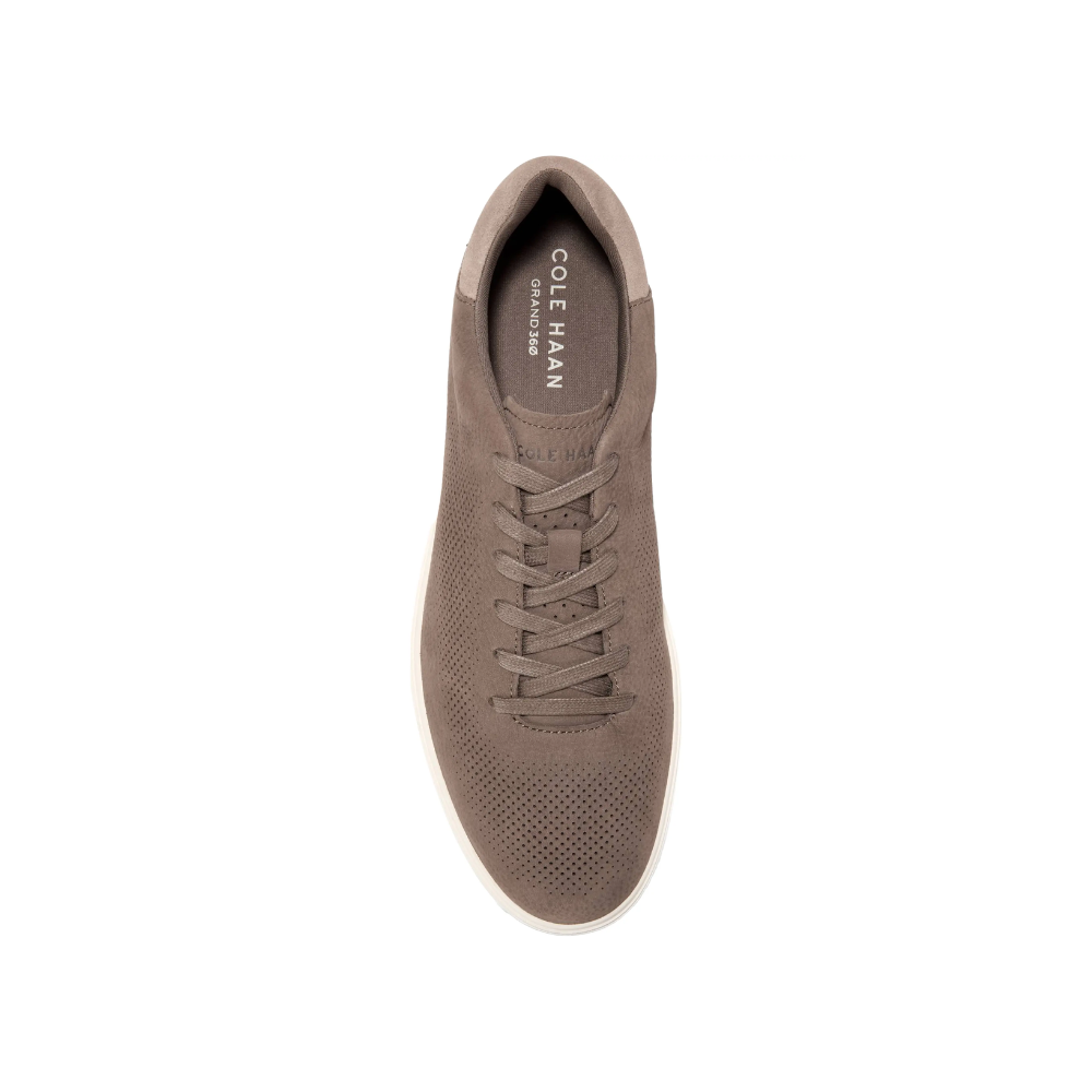 Cole Haan Men's GrandPrø Angleace Casual Sneakers - Morel Nubuck / Irish Coffee