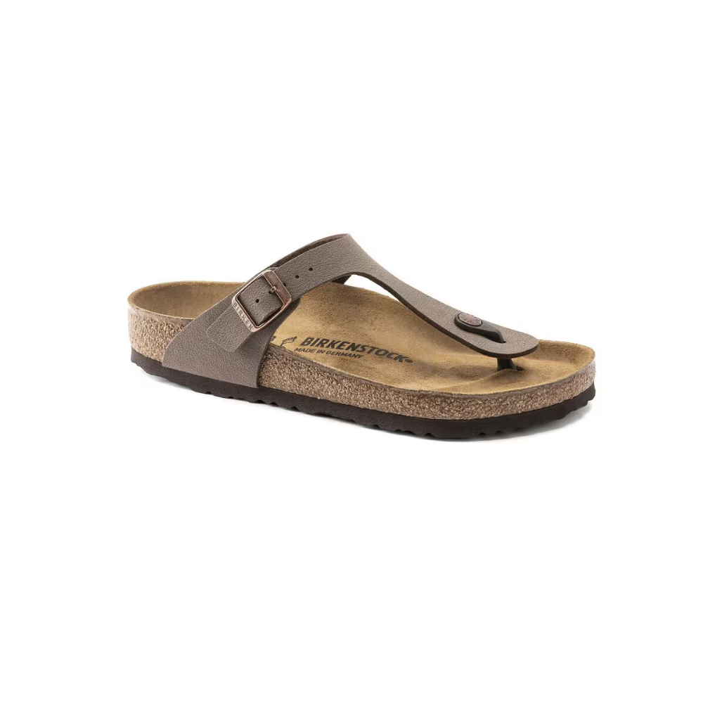 Birkenstock Gizeh Women’s Sandal – Mocha Birkibuc Thong 43751