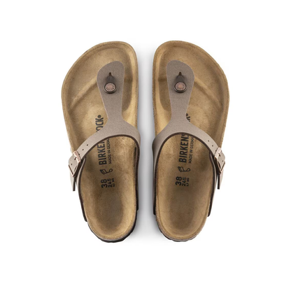 Birkenstock Gizeh Women’s Sandal – Mocha Birkibuc Thong 43751