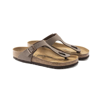 Birkenstock Gizeh Women’s Sandal – Mocha Birkibuc Thong 43751