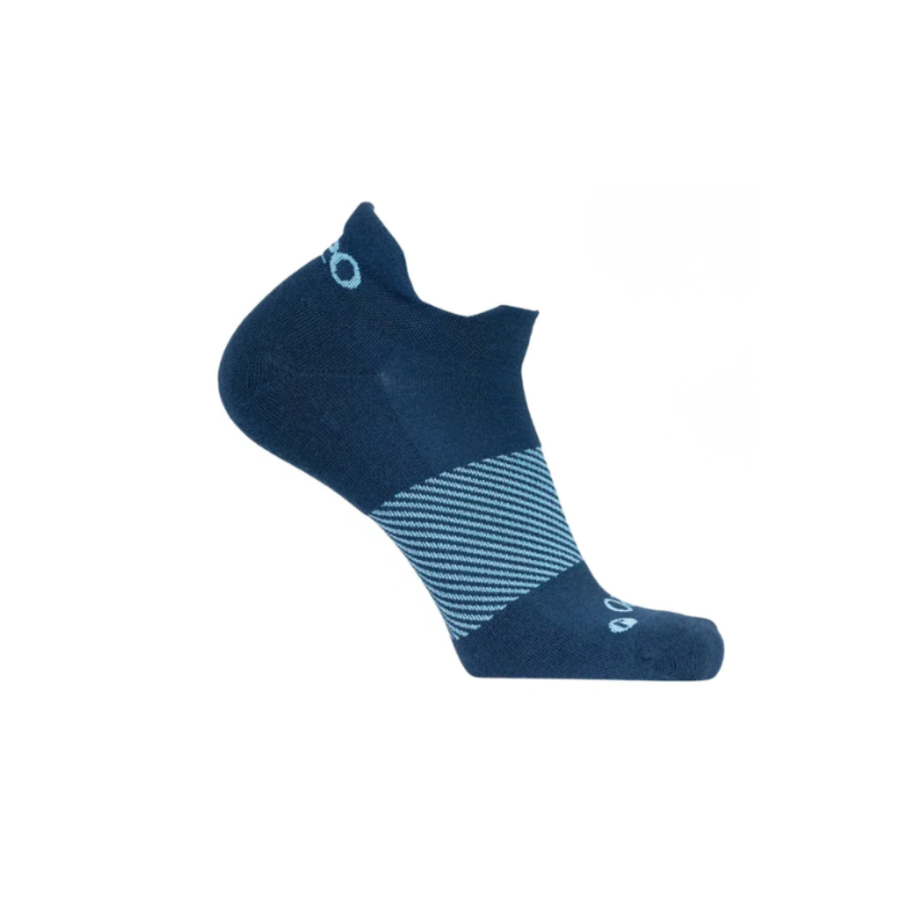 OS1st Wicked Comfort No Show Socks – Navy Cloud Cushioning