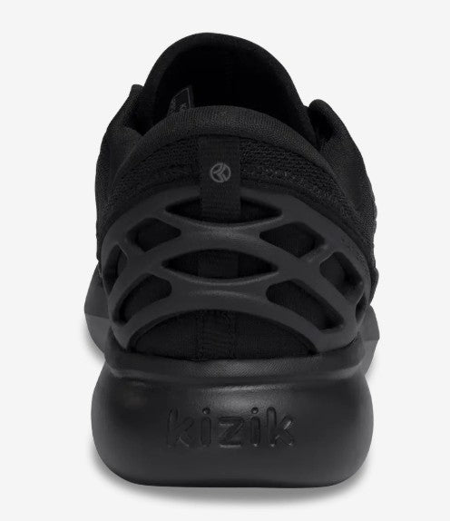 Kizik Kids’ Anaheim  Slip-On Sneakers Hands-Free  No-Tie - Black