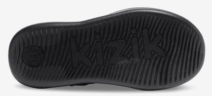 Kizik Kids’ Anaheim  Slip-On Sneakers Hands-Free  No-Tie - Black