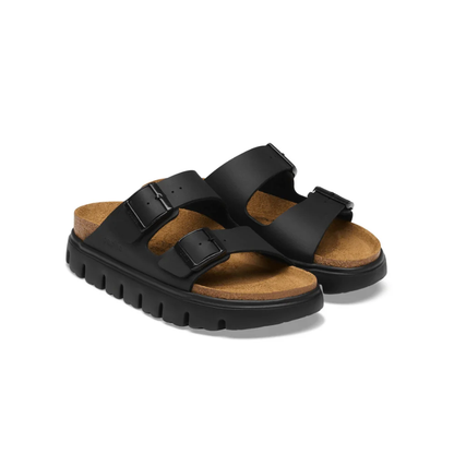Birkenstock Women's Arizona Chunky Birko-Flor Platform Sandals Black