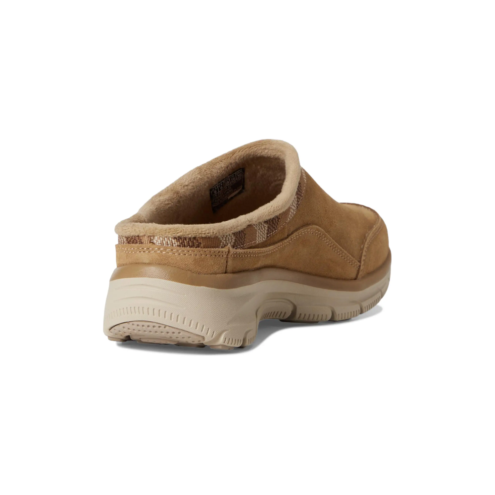 Skechers Women's Easy Going Seasonal Grace Tan Slip On Shoes Memory Foam