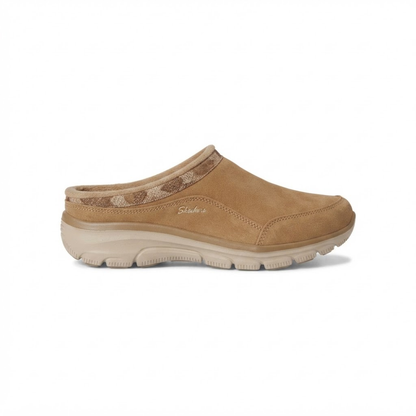 Skechers Women's Easy Going Seasonal Grace Tan Slip On Shoes Memory Foam