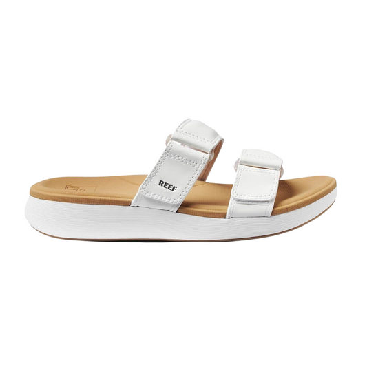 Reef Women's Cushion Cloud ROA Waterproof Sandal – White/Tan CJ0240
