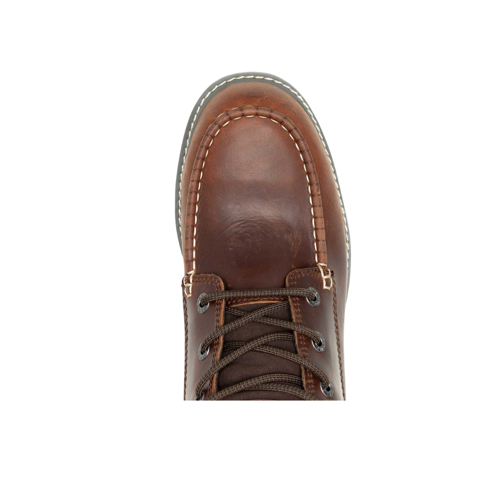 Wolverine Men's Trade Wedge Waterproof Steel Toe 6" Construction Boot – Rust W231117