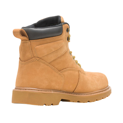 Wolverine Mens Floorhand 6" Waterproof Steel Toe Work Boots Wheat W10632