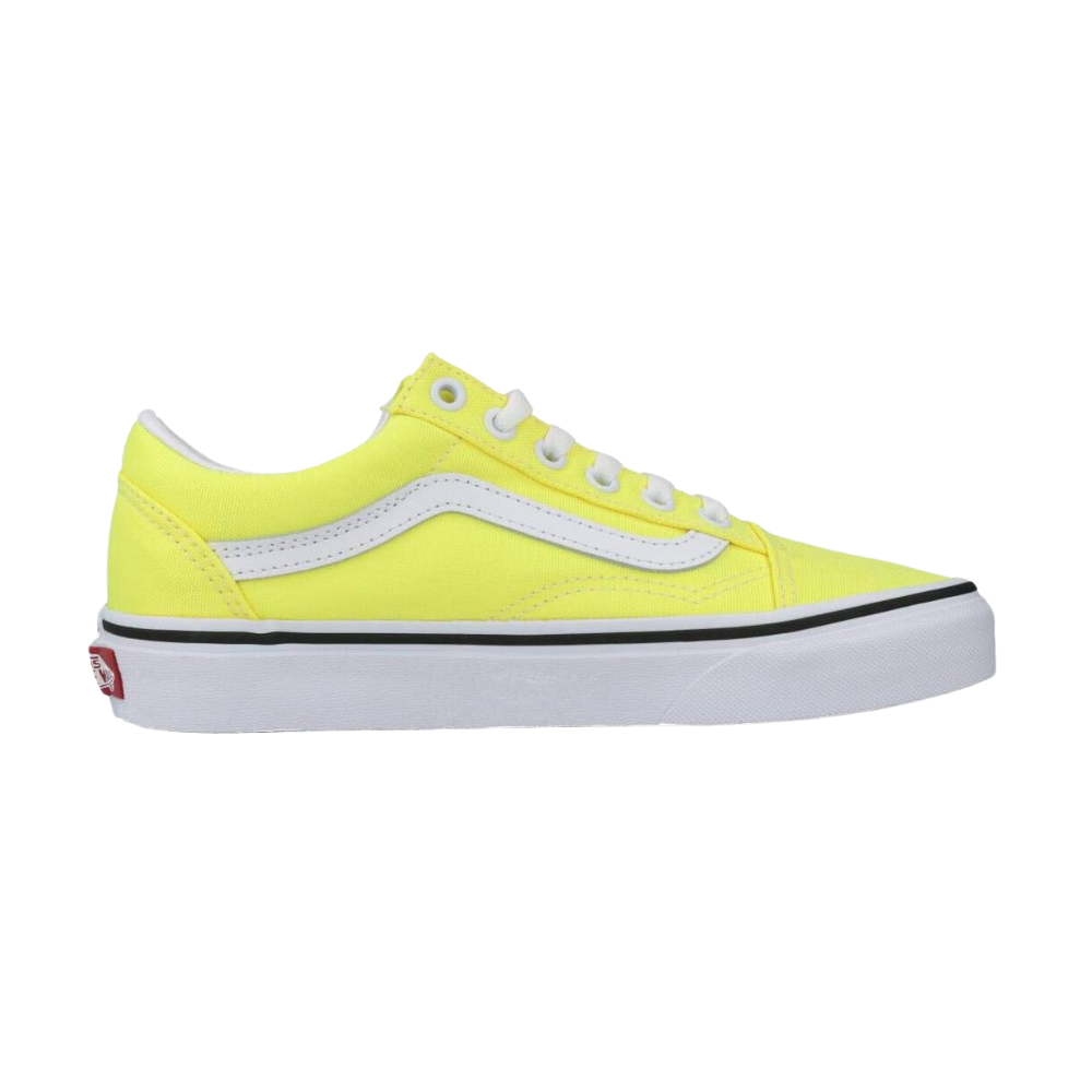 Vans Old Skool VN0A4U3BWT Men's Athletic Sneaker Lemon Tonic True White