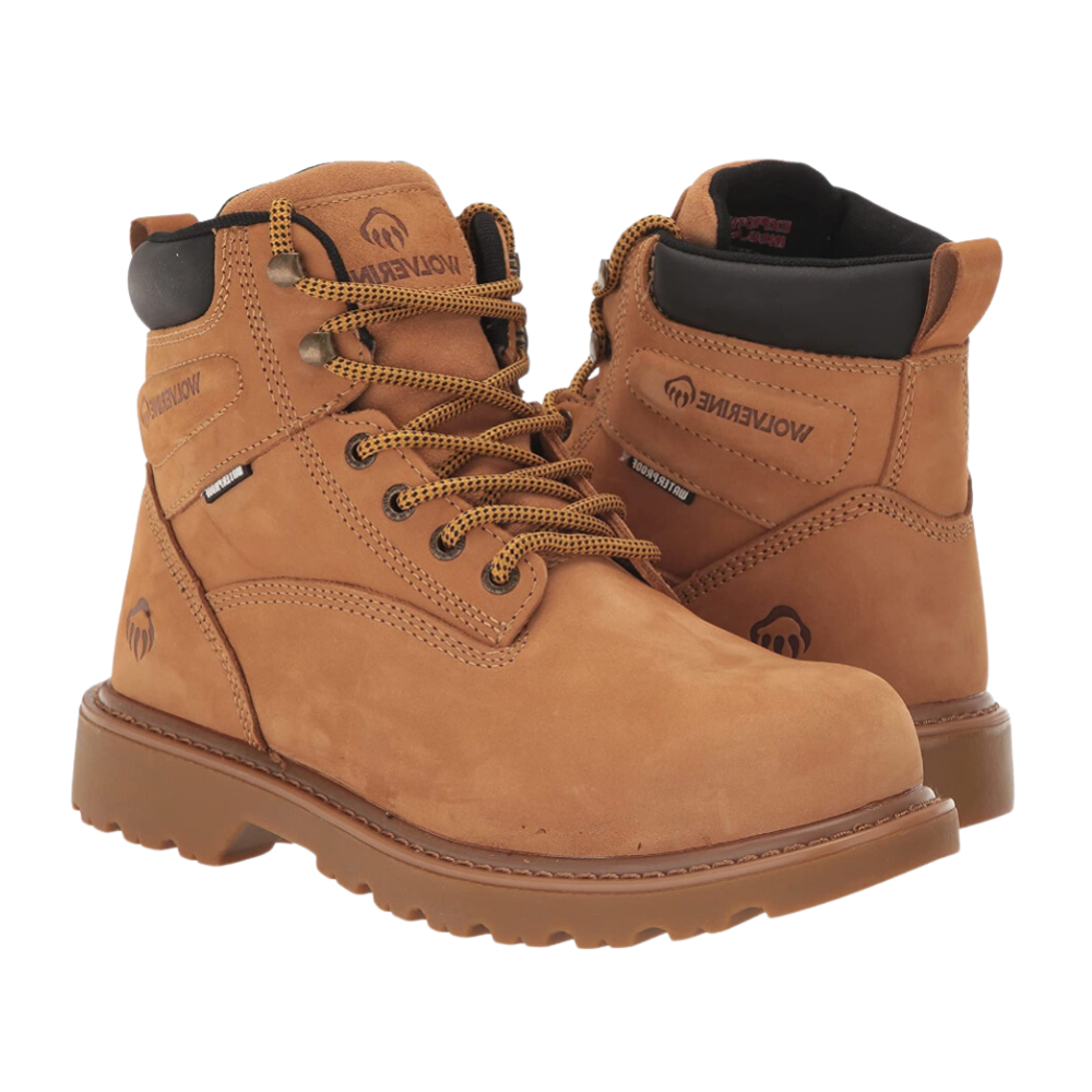 Wolverine Men’s Floorhand 6” Waterproof Steel Toe Work Boots - W221021