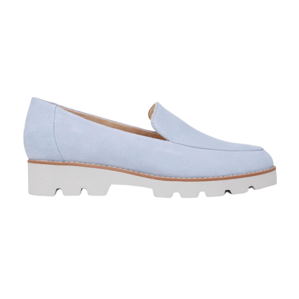 Vionic Kensley Women’s Loafers Skyway Blue Comfortable Slip-On Shoes