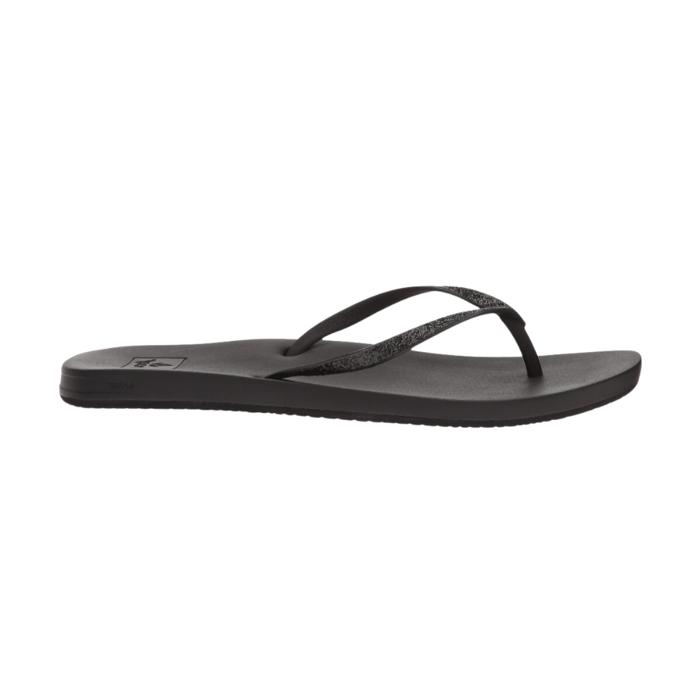 Reef Women's Cushion Bounce Stargazer Stylish, Comfortable FlipFlop Sandal, Black