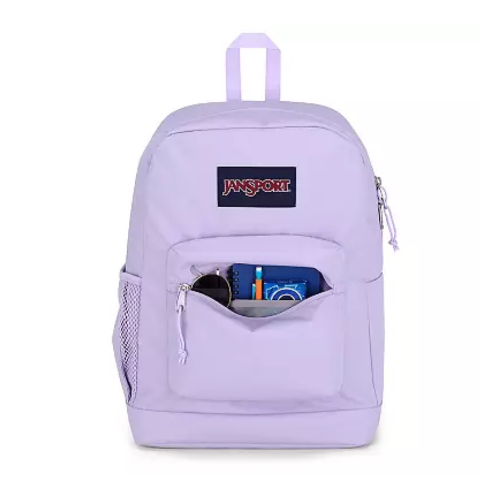 JanSport Cross Town Plus Backpack | Lightweight Everyday Backpack with Laptop Sleeve, Organizer Panel & Water Bottle Pocket