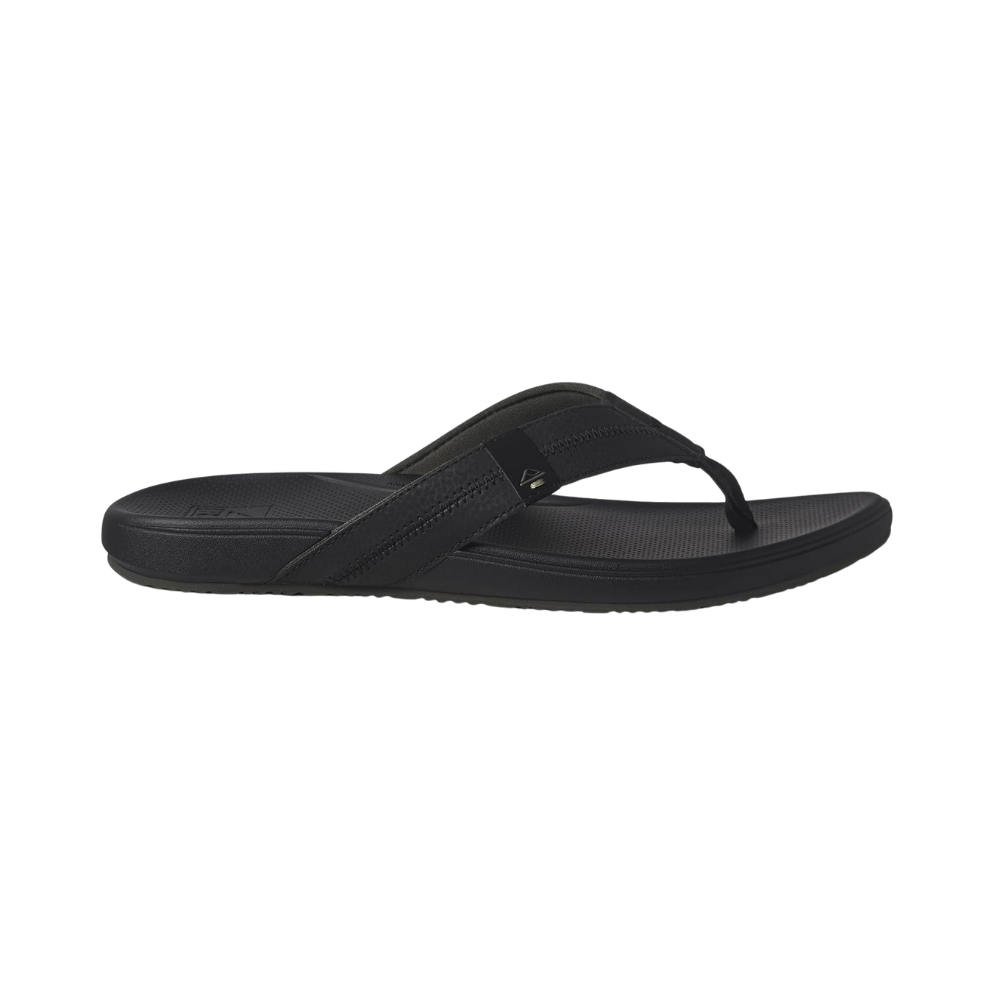 REEF Men's Cushion Phantom 2.0 Ultra Soft Arch Support Sandal - Black