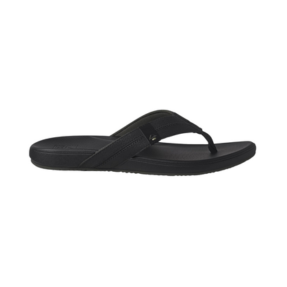 REEF Men's Cushion Phantom 2.0 Ultra Soft Arch Support Sandal - Black