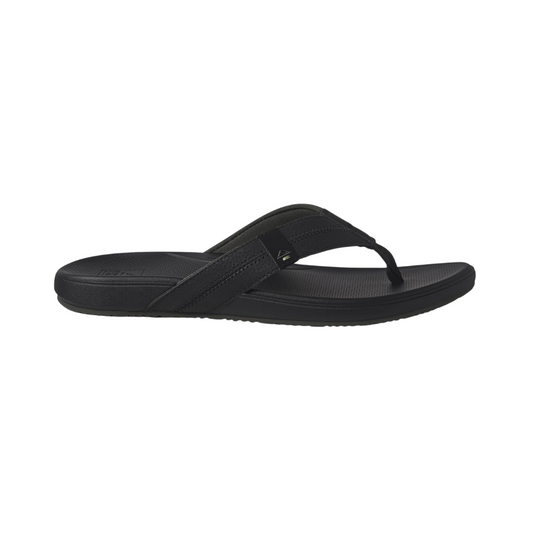 REEF Men's Cushion Phantom 2.0 Ultra Soft Arch Support Sandal - Black