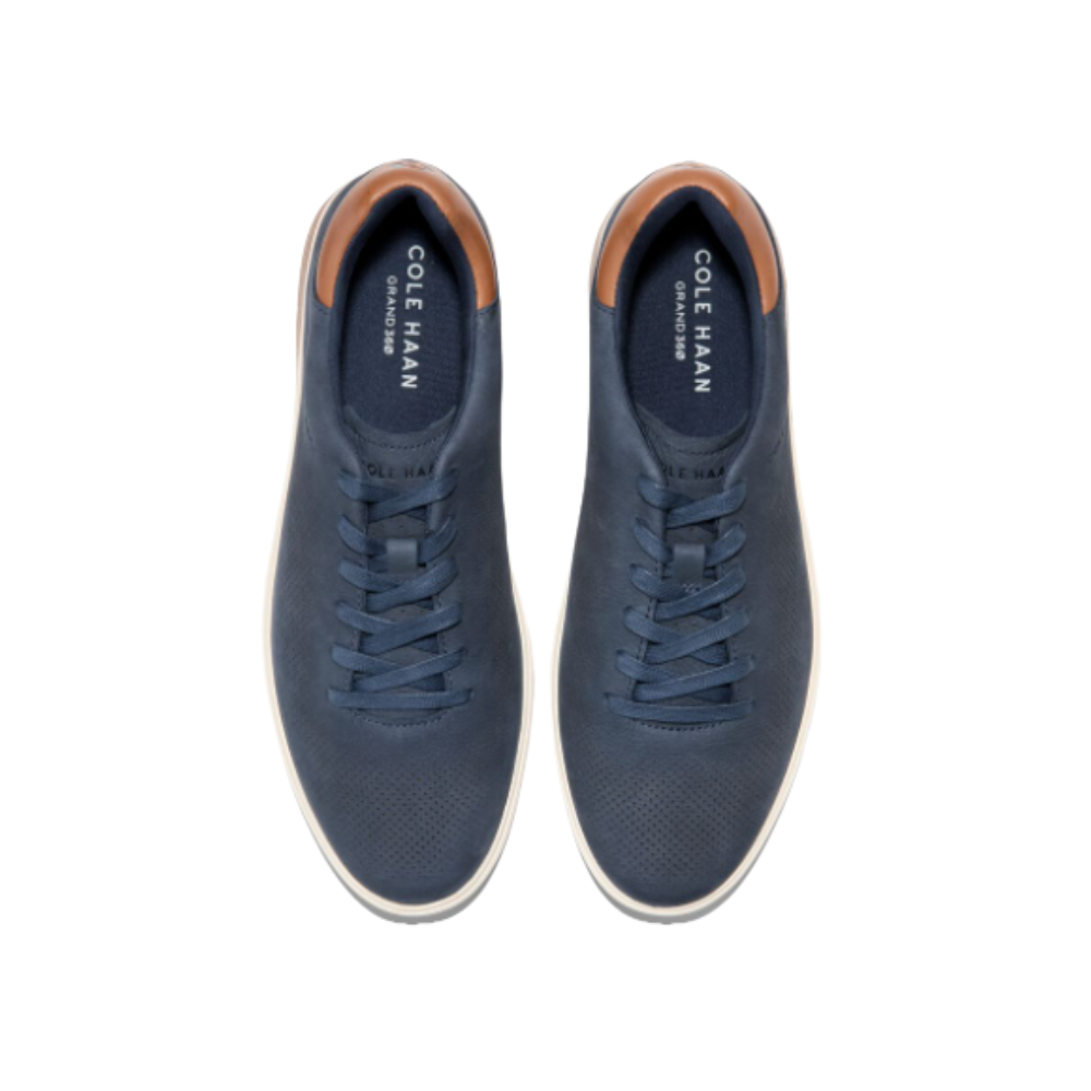 Cole Haan Grandpro Angleace Sneakers, Navy Blazer-British Tan-Gum, Med