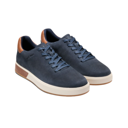 Cole Haan Grandpro Angleace Sneakers, Navy Blazer-British Tan-Gum, Med