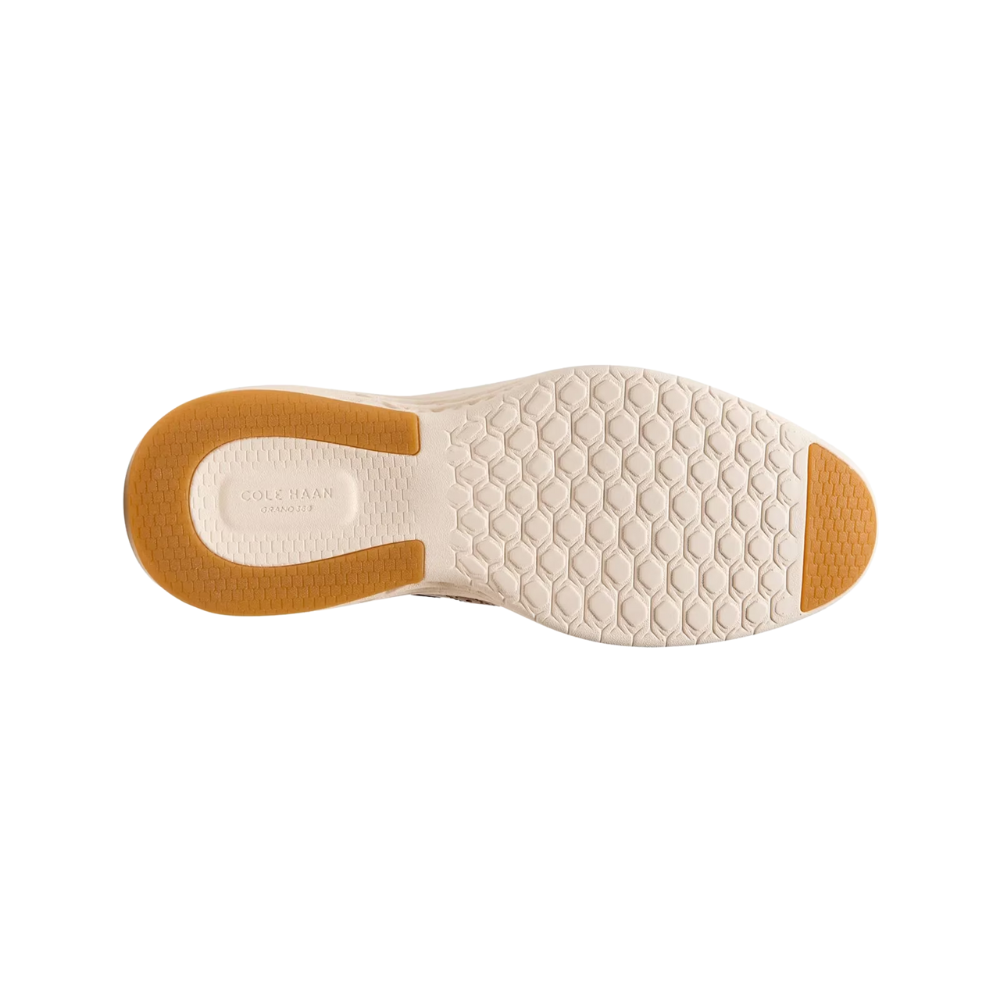 Cole Haan Men's Grand Hurrion Wingtip Oxford Brtitish Tan/Ivory Medium
