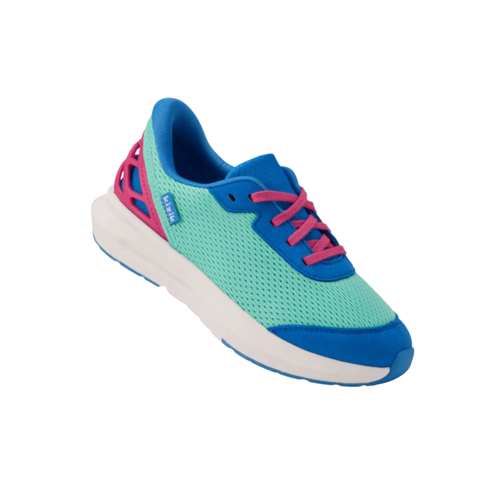 Kizik Kids Athens 2 Slip On Sneaker Hands-Free Athletic Running Shoes Cockatoo