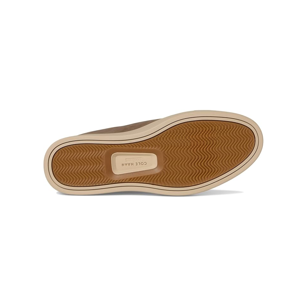 Cole Haan Men's GrandPrø Luxe Slip-On Sneakers Morel Nubuck/Dark Choco