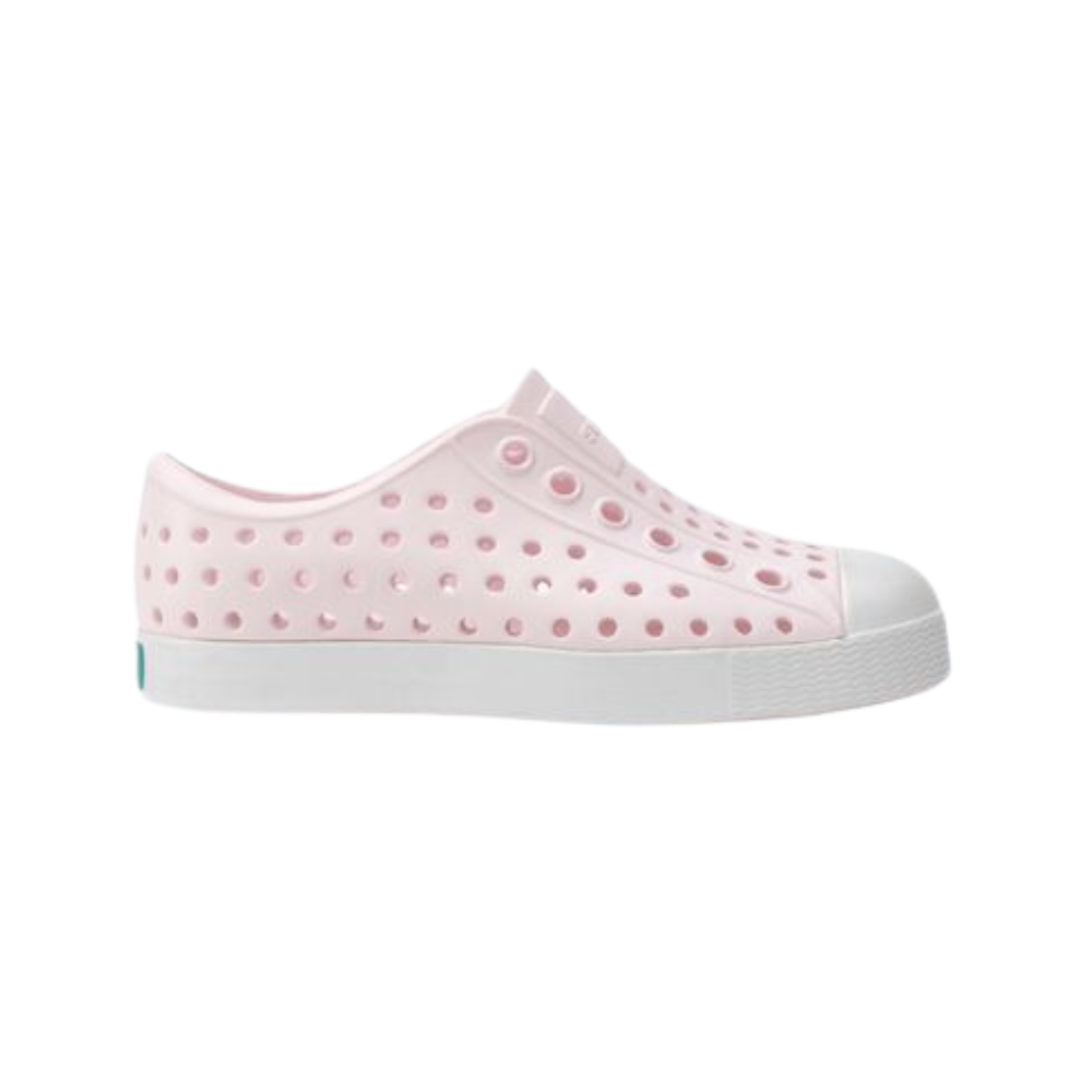 Native Jefferson Sugarlite Child Sneakers Milk Pink Shell White