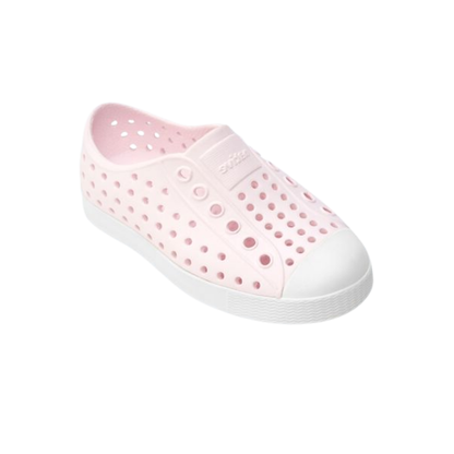 Native Jefferson Sugarlite Child Sneakers Milk Pink Shell White