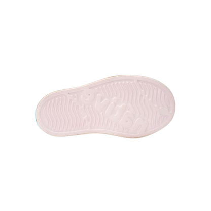 Native Jefferson Sugarlite Child Sneakers Milk Pink Shell White